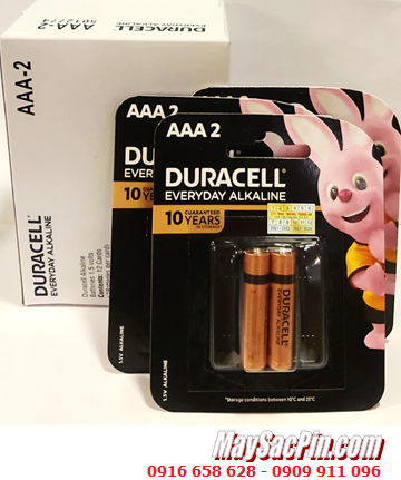 COMBO 01HỘP 12vỉ=24viên Pin AAA Duracell LR03 MN2400 Everyday Alkaline 1.5v _Giá chỉ 270.000/Hộp